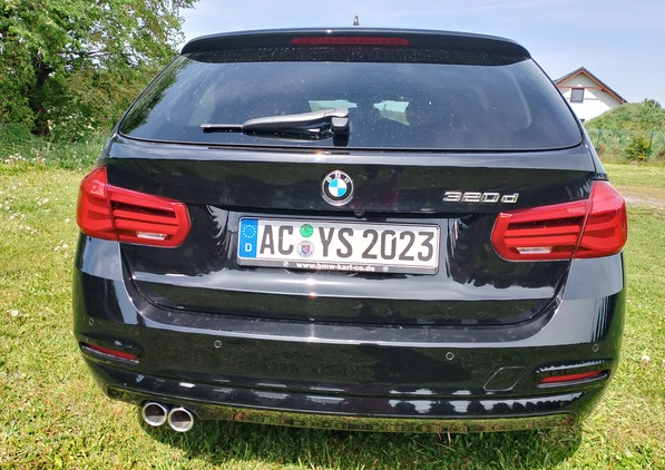 BMW Seria 3 cena 66600 przebieg: 98000, rok produkcji 2019 z Piła małe 67